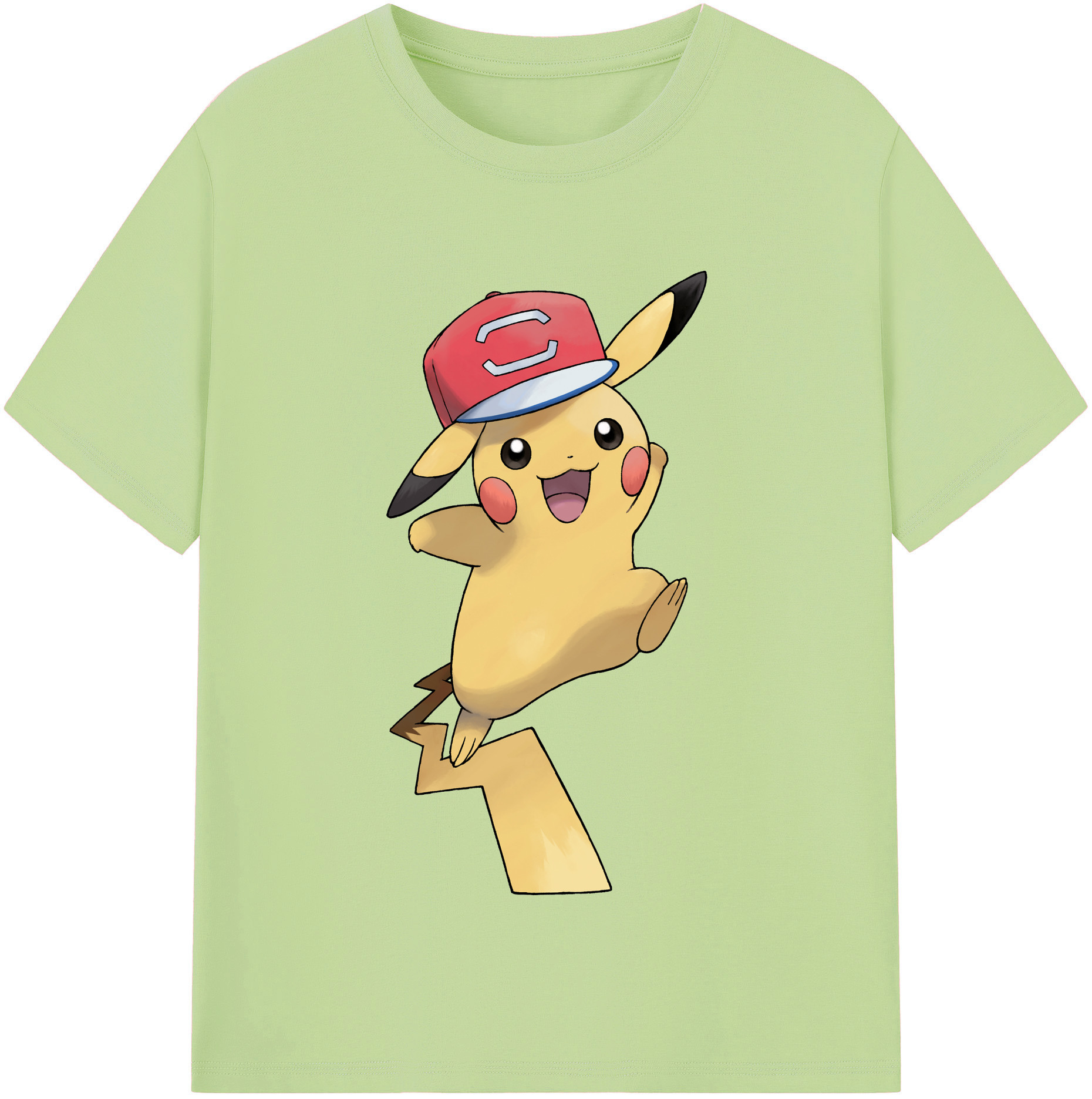 （画像用） ポケットモンスター Pokémon 綿100％半袖Tシャツ（フロントプリント）